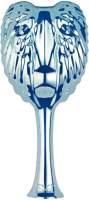 Расческа Tangle Angel Pro Blue Chrome