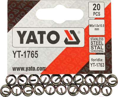 Набор резьбовых вставок Yato YT-1765