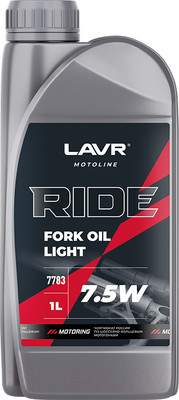 Вилочное масло Lavr Moto Ride Fork Oil 7.5W / Ln7783