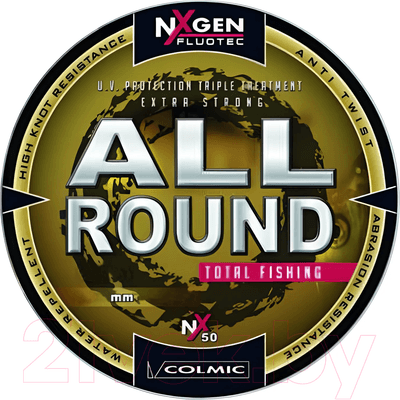 Леска монофильная Colmic All Round 0.30мм 300м