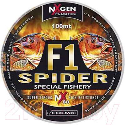 Леска монофильная Colmic F1 Spider 0.188мм 100м