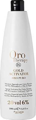 Эмульсия для окисления краски Fanola Oro Therapy Puro 20 Vol 6%