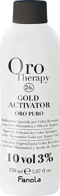 Эмульсия для окисления краски Fanola Oro Therapy Puro 10 Vol 3%