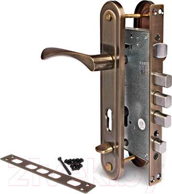 Замки дверные Apecs T-0523-C-AB-R