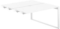 Комплект письменных столов Norden 140x143.8x75 / AG.155.WH.V.72.WH