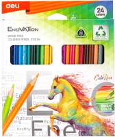 Набор цветных карандашей Deli Enovation / EC11324