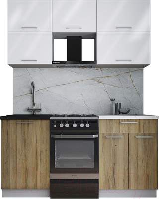 Кухонный гарнитур Interline Мила Gloss 50-16