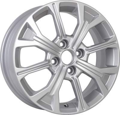 Диски KDW KD1549 Vesta 15x6" 4х100мм DIA 60.1мм ET 50мм Silver Painted