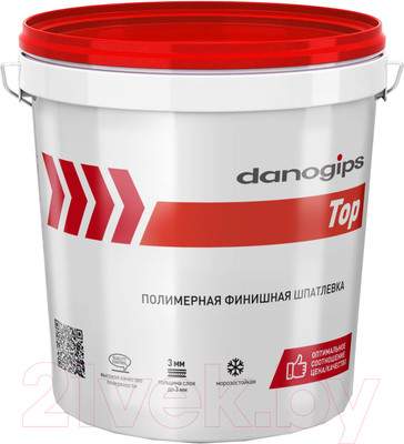 Шпатлевка готовая Danogips Dano Top полимерная финишная