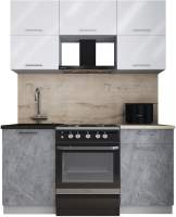 Кухонный гарнитур Interline Мила Gloss 60-16