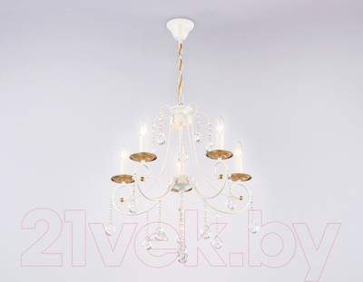 Люстра Ambrella TR4916/5 WH/GD