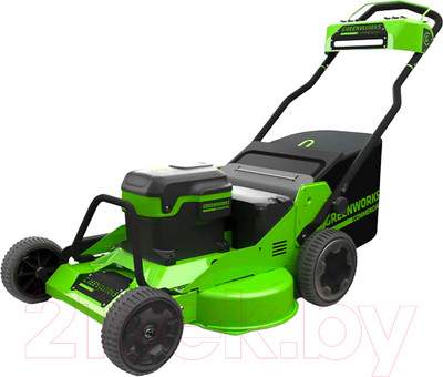 Газонокосилка аккумуляторная Greenworks 82LM30S самоходная, бесщеточная 82V 76см / 2519207