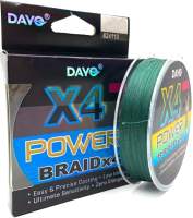 Леска плетеная Dayo Power Braid X4 0.14мм