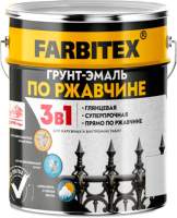 Краски, эмали Farbitex По ржавчине 3в1