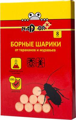 Средства от насекомых Nadzor От тараканов и муравьев