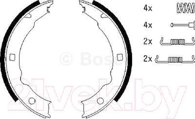 Тормозные колодки Bosch 0986487579