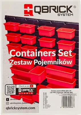 Набор лотков для метизов QBrick System Nr 6 / Z255888PG001