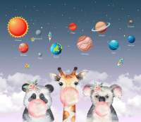 Фотообои листовые Citydecor Bubble Gum 8