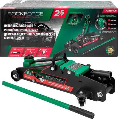 Подкатной домкрат RockForce RF-TH22501CB