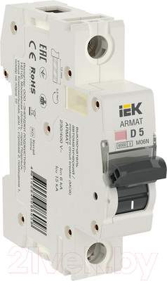 Выключатель автоматический IEK AR-M06N-1-D005