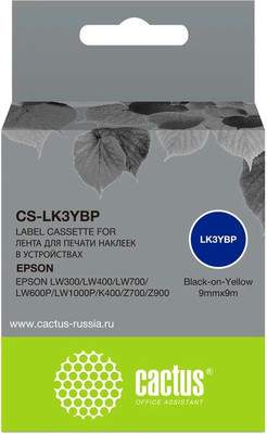Картридж-лента Cactus CS-LK3YBP