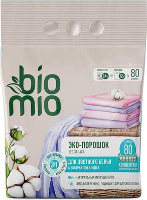 Стиральный порошок BioMio Colors&Whites
