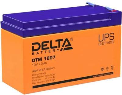 Мотоаккумулятор DELTA DTM 1207