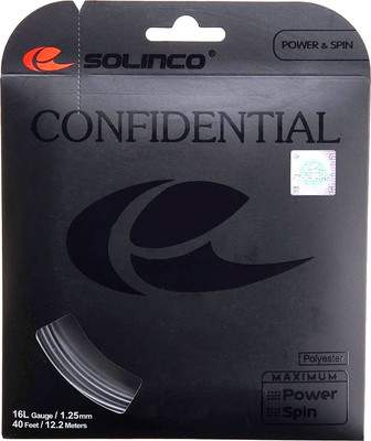 Струна для теннисной ракетки Solinco Confidential 16L/1.25мм / 1920207