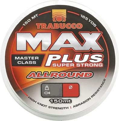 Леска монофильная Trabucco Max Plus Allround 150м 0.18мм / 057-00-180