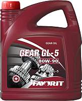 Трансмиссионное масло Favorit 80W90 API GL-5 / 55546