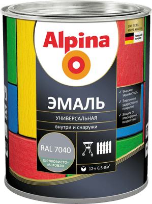 Краски, эмали Alpina Универсальная