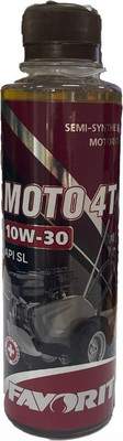 Моторные масла Favorit 4-Takt 10W30 SL Moto / FV3201-025PET--E