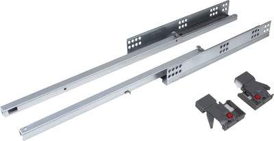 Комплект направляющих мебельных Boyard Push DB8786Zn/450