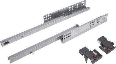 Комплект направляющих мебельных Boyard 1D B-slide DB8782Zn/350