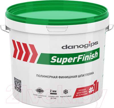 Шпатлевка готовая Danogips SuperFinish