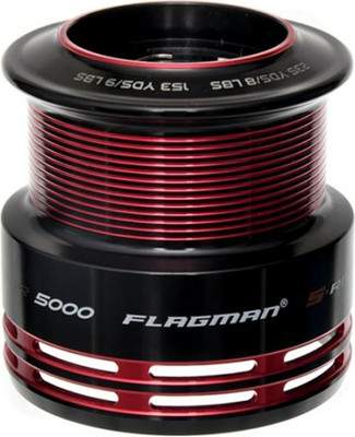 Шпуля для катушки рыболовной Flagman Fishing S-River Feeder Red 5000 / SRSI5000RSP