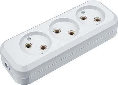Колодка удлинителя Navigator NCA-BL01-03-X-WH / 61585
