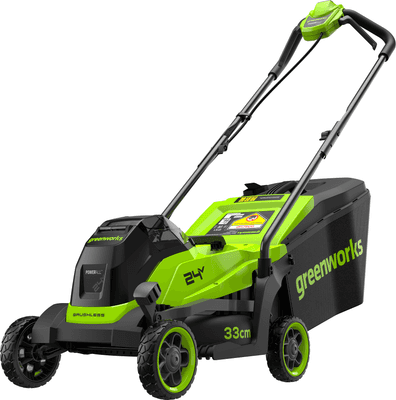 Газонокосилка аккумуляторная Greenworks GD24LM331 бесщеточная 24V 33см / 2520607