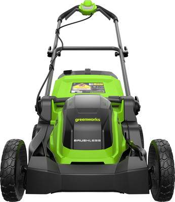Газонокосилка аккумуляторная Greenworks GD40LM411 40V 41см / 2521007