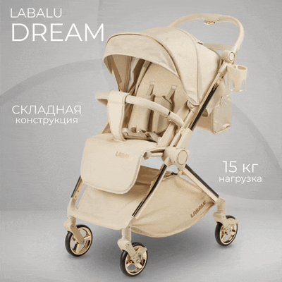 Детская прогулочная коляска Labalu Dream D9