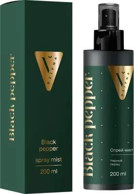 Спрей для тела Dziyna Black Pepper Парфюмированный для тела и волос
