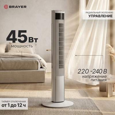 Вентиляторы бытовые Brayer BR4984