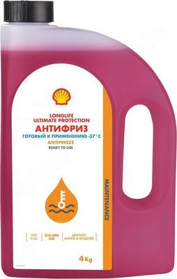 Антифриз Shell Longlife Ultimate Protection