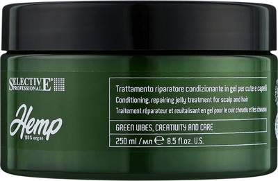 Маска для волос Selective Professional Hemp Гель-маска восстанавливающая