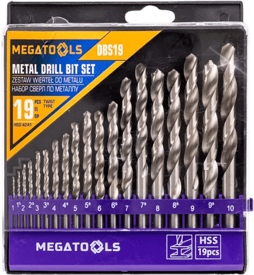 Сверла, буры, зенкеры Megatools MT-DBS19
