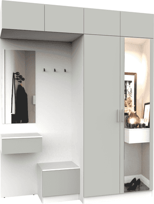 Секция в прихожую Интермебель Марсель-257 / МР 01-257