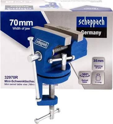 Тиски, струбцины, гейферные зажимы Scheppach Sch-32970R