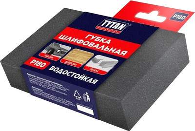 Губка абразивная Tytan Professional Р180 / 40326