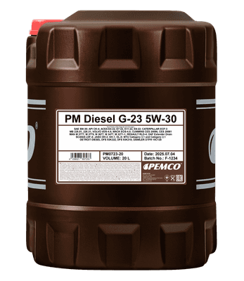 Моторные масла Pemco G-23 Diesel 5W30 SHPD FA-4 / 58542
