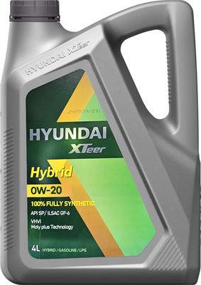 Моторное масло Hyundai XTeer Hybrid 0W20 / 1041110